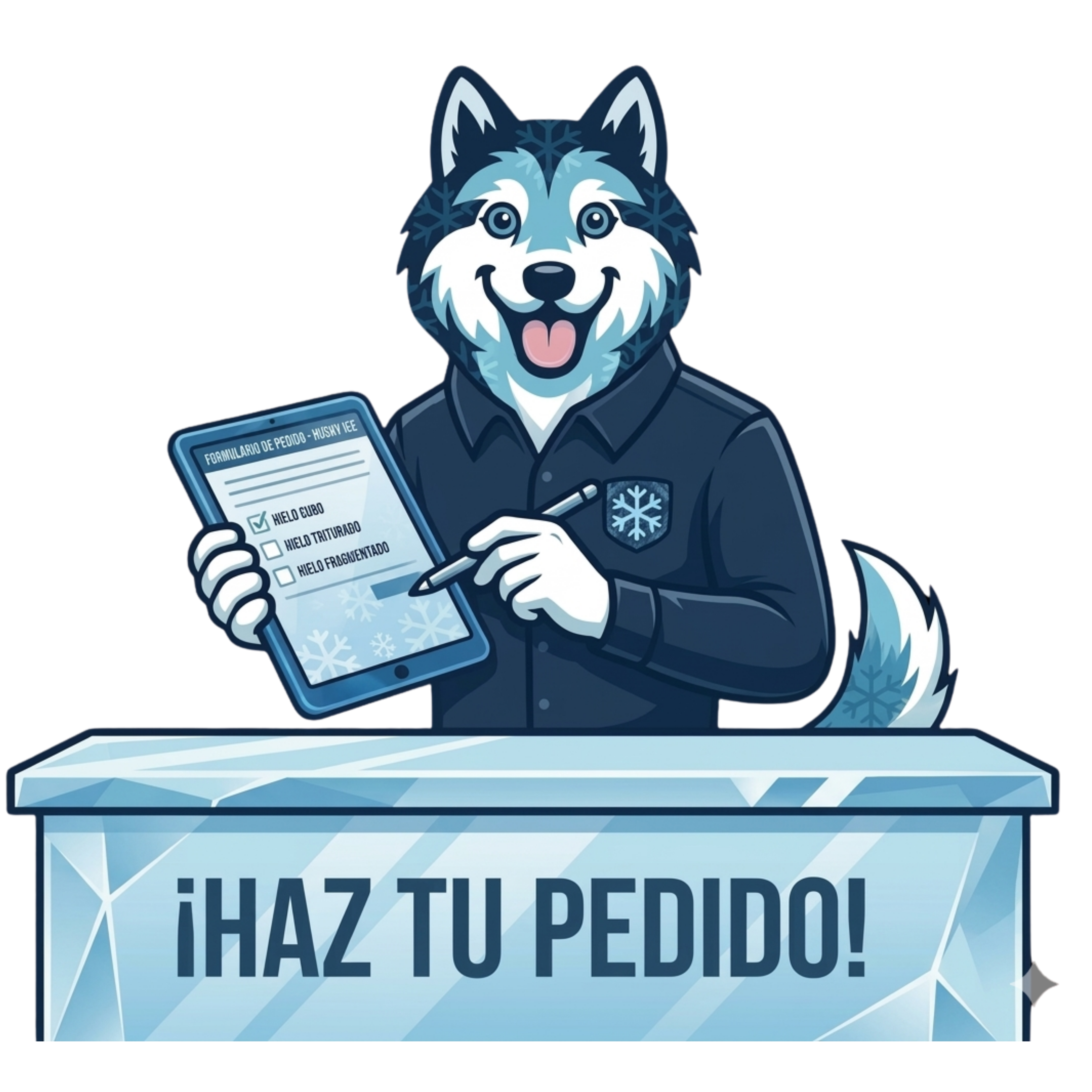 Husky Ice Logo